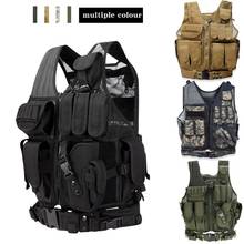 Tactical Vest Military Combat Armor Vest Plate Carrier Men Hunting Airsoft Army Adjustable Outdoor CS Paintball Assault Clothes 2024 - buy cheap