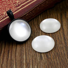 New Fashion 10pcs/Lot 20mm White Color Flat Back Resin Cabochons Cameo,Fit 20mm Cameo Base-V5-29 2024 - buy cheap