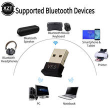 Adaptador inalámbrico USB con Bluetooth 5,0, receptor de Audio y música, transmisor para ordenador, V5.0 2024 - compra barato