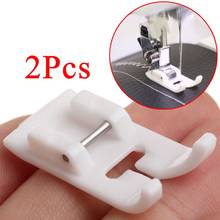 2Pcs Sewing Machine Presser Foot Non-stick plastic Snap on Foot Leather pressure foot Home sewing machine Sewing Accessory 2024 - buy cheap