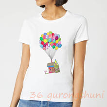 art Coloured balloon graphic tees goth summer tops tshirt harajuku house vintage t-shirt women aesthetic clothes tumblr 2020 2024 - buy cheap