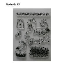 Baby Series Clear Stamps DIY Silicone Seals Scrapbooking/Card Making/Photo Album Decoration Crafts Clear Stamp Transparent Stamp 2024 - buy cheap