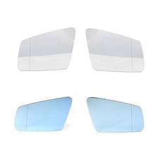 Right and Left Side Rearview Mirror Glass White/Blue Replacement for Mercedes Benz W212 204 221 2024 - buy cheap