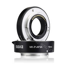 Meike MK-P-AF3A macro focagem automática tubo de extensão anel af para panasonic olympus câmeras mirrorless 2024 - compre barato