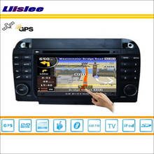 Sistema multimídia para autos, navegação gps, tela de toque hd, com rádio, cd, dvd, tv, para mercedes benz cl class w215 1996 a 2006 2024 - compre barato