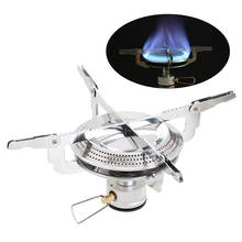 Portable Outdoor Camping Stove Cooking Gas Burner Stove Furnace Lightweight Stainless Steel Gas Stove Furnace for Hiking Picnic 2024 - buy cheap