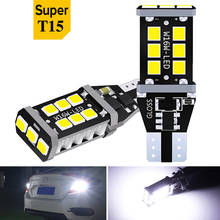 2x 1200Lm 921 912 W16W T15 LED Bulbs Canbus OBC Error Free LED Backup Light  Car Reverse Lamp For BMW AUDI Mercedes benz White 2024 - buy cheap