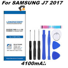 LOSONCOER 4100mAh EB-BJ730ABE For Samsung Galaxy J7 Pro,J7 2017,SM-J730F/DS,J730FM,J730GM/DS,J730K,J730G Battery 2024 - buy cheap