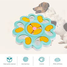 Cão quebra-cabeça brinquedos aumentar iq interativo dispensação lenta alimentação cão de estimação treinamento jogos alimentador para pequeno médio cachorro hotsale 2024 - compre barato