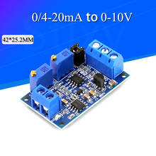 Módulo de corrente para voltagem, módulo conversor de sinal transmissor de tensão 0-20ma/4-20ma para 0- 3.3v/0 -5v/0 -10v 2024 - compre barato