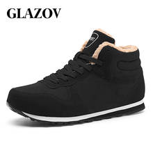 Glazov marca inverno de alta qualidade homem botas de inverno sapatos de desporto de alta qualidade masculino de sola grossa e veludo quente botas de neve 36 48 48 2024 - compre barato