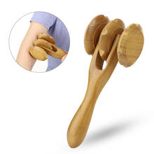Meridian Wooden Massage Tool Roller Foot Back Neck Acupoints Massage Therapy Meridians Scrap Lymphatic Promote Blood Circulation 2024 - buy cheap