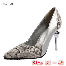 High Heels Ladies High Heel Shoes Women Pumps Stiletto Woman Kitten Heels Small Plus Size 32 33 - 40 41 42 43 44 45 46 47 48 2024 - buy cheap
