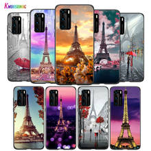 Capa de silicone paris torre eiffel frança para huawei p30 p20 p40 lite e pro p inteligente z plus 2019 2020 p10 lite telefone caso 2024 - compre barato