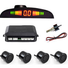 Car Auto Parktronic LED Parking Sensor with 4 Sensors Reverse Backup Car Parking Radar Monitor Detector Sound Alert Indicator 2024 - buy cheap