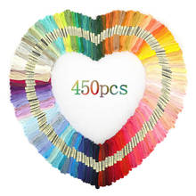 50-450 Pcs Embroidery Thread Cotton Sewing Skeins Cross Stitch Floss Multicolor Sewing Accessories Home DIY Embroidery Kits 2024 - buy cheap