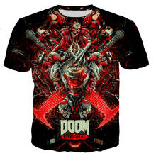 Doom Game New Fashion Cool 3D Printed T-shirts Unisex Casual Style Tshirt Harajuku Streetwear Oversized T-shirt Anime Tops 2024 - buy cheap
