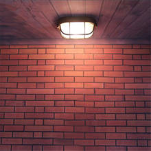 Американский винтажный влагостойкий потолочный светильник, взрывозащищенный потолочный светильник для ванной комнаты, водонепроницаемый и противотуманный светодиодный светильник E27, 220 В переменного тока 2024 - купить недорого