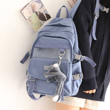 Trendy Cool Tooling School Bags Large-capacity Men Backpack Women School 15.6" Laptop Backpacks Female Korean Shoulder Book Bag 2024 - buy cheap