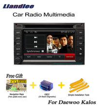 Liandlee-sistema multimídia automotivo, reprodutor com android, navegação gps, dvd e tela hd, para daewoo kalos 2024 - compre barato