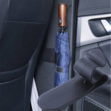 Универсальный автомобильный/домашний держатель-вешалка для зонта, зажим для Fiat punto abarth 500 stilo ducato palio bravo doblo 2024 - купить недорого