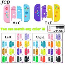 JCD 1set Replacement Housing Hard Shell Skin Case for Switch NS Joy-Con Controller Green Faceplate Cover for joycon 2024 - buy cheap