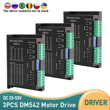 3pcs DM542 nema23 nema34 Stepper Motor Driver For 57 86 Series 2-phase Digital Stepper Motor Driver for 3D printer accessories 2024 - buy cheap