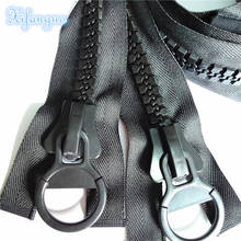 2Pcs 31/39 / 41Inch (80Cm/100Cm/120Cm) 20# Oversized Plastic Resin Open Separation Zipper 2024 - buy cheap