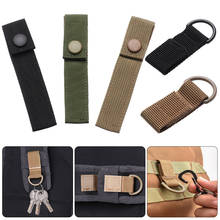 Chaveiro de nylon com fivela, chaveiro com gancho para garrafa de água, suporte tático militar para escalada, mosquetão, cinto, mochila, cabide 2024 - compre barato