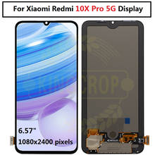 Pantalla LCD Amoled Original de 6,57 "para Xiaomi Redmi 10X 5G, digitalizador de pantalla táctil para Redmi 10X Pro 5G, pantalla LCD 10XPro 2024 - compra barato