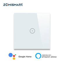 Smart Home EU 1 Gang 2 Gang 3 Gang Wifi Wall Switch Alexa Google Home  tuya APP Remote Control Light Panel 2024 - buy cheap