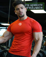 Camiseta de compressão masculina, camiseta de compressão para homens, camiseta de musculação de secagem rápida para ginástica e exercícios físicos 2024 - compre barato