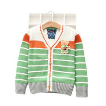 Cardigan suéter para niños 2021 casuales de invierno suéter bebé jerseys de chico Chaqueta tipo suéter niños ropa 2Y-7Y niños suave 2024 - compra barato