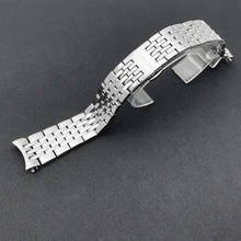 Correas de Metal de acero inoxidable de alta calidad para Tissot 1853 T41, correa de reloj, pulsera de 19MM, accesorios 2024 - compra barato