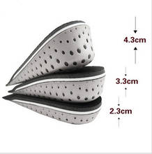 Wholesale Women Men Unisex Memory Foam Increase Height High Half Insoles Shoe Inserts Cushion Pads 2024 - buy cheap