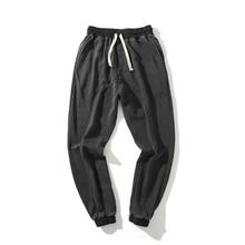 Plain Gym Workout Sport Streetwear Black Jogger Sweatpant Elastic Waist Hip Hop Trouser Men 2024 - buy cheap
