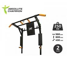 Torniquete 3 en 1 barra de pared prensa Absolute Champion negro 2024 - compra barato