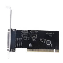 Adaptador de tarjeta de expansión de controlador de puerto de impresora DB25 PCI a LPT paralelo, gran oferta 2024 - compra barato