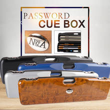 NA1/2 Pool Cue Case Box3 Butt 4 Shafts ABS Material anti-moisture4 Choices Portable Password High Capacity Billiards Accessories 2024 - buy cheap