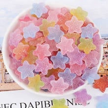 15pcs 18mm Resin Soft Candy Star Heart Charms Pendant Jewelry Making Accessory Home Phone Decoration 2024 - buy cheap