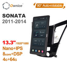 Ownice-REPRODUCTOR Multimedia con pantalla de 13,3 pulgadas y GPS para Hyundai, autorradio con reproductor de Audio y vídeo, Android 1920, 1080x10,0, para Hyundai Sonata 2011-2014 2024 - compra barato