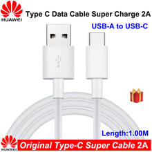 Huawei-Cable USB tipo C de carga rápida, 2A, Original, P20 Pro, P10, P9 Plus, G9, Nova, 5i, 5, 3e, 2, M6, M5, Honor 20 Lite, V9, 8, 9, note 8, V8 2024 - compra barato
