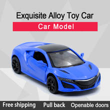 Caipo acura nsx brinquedo modelo de carro fundido com liga metálica, coleção de brinquedos educativos para crianças 2024 - compre barato
