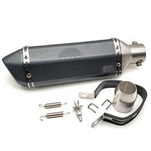 Silenciador de tubo de escape Universal modificado para motocicleta, 51MM, para Suzuki GSF600, gsf 600, 650S, Bandit, RGV250, GT250, GT550 2024 - compra barato