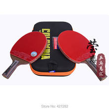 Original YInhe finished table tennis racket 12B 12D pimples in offensive carbon blade high elastic 2024 - buy cheap