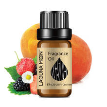 Lagunamoon óleo essencial para fragrância frutada, 10ml para perfume sândalo & agulha de pinheiro escura agarmadeira jardinia & cítricos 2024 - compre barato