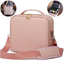 Women Fashion Cosmetic Bag Case Travel Makeup Organizer Storage Suitcase Box Cosmetics Pouch Bags Beauty Case For Beautician New 2024 - buy cheap
