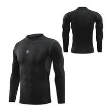 Running Long Sleeve Quick Dry Men Sports Gym LongShirt Tight Training Bodybuilding Sportswear Tops Male Compression T 2024 - buy cheap