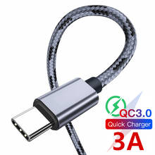 Type USB C Cable Quick Charger 3.0 Fast Charging Type-C USB-C Cord Wire For Samsung S9 Xiaomi Redmi K20 Pro Huawei Phone Cables 2024 - buy cheap