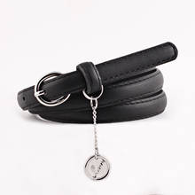 2021 Women Pu Leather Thin Belt Luxury Gold Pin Buckle Waist Belts Decoration Strap For Jeans Lady Fashion Waistband corset belt 2024 - buy cheap